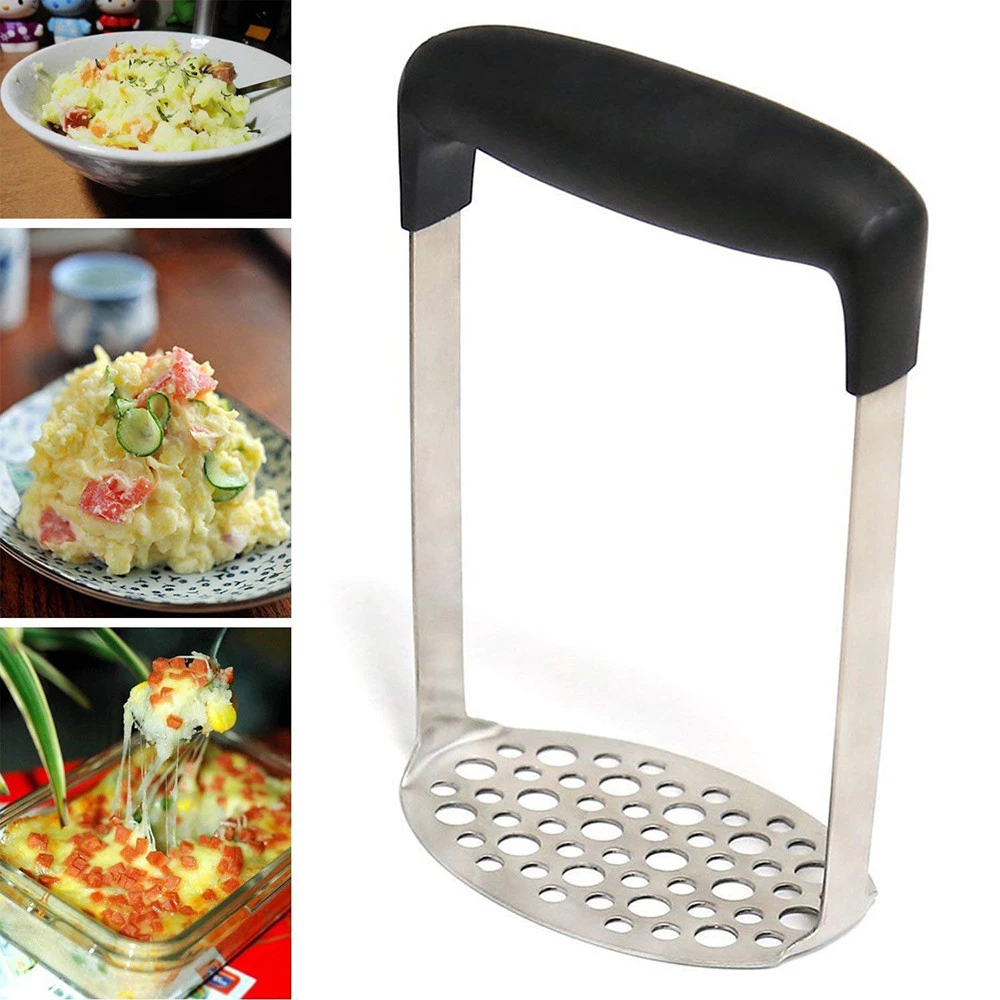 Новый ручной картофельный кухонный пресс для приготовления пюре из нержавеющей