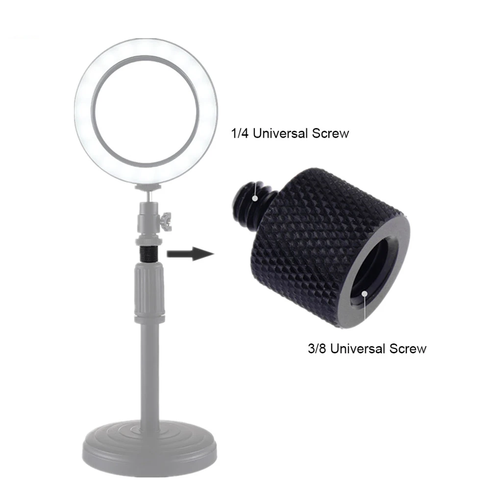 Переходник для штатива PULUZ латунный адаптер с резьбой от 3/8 до 1/4 дюйма камеры