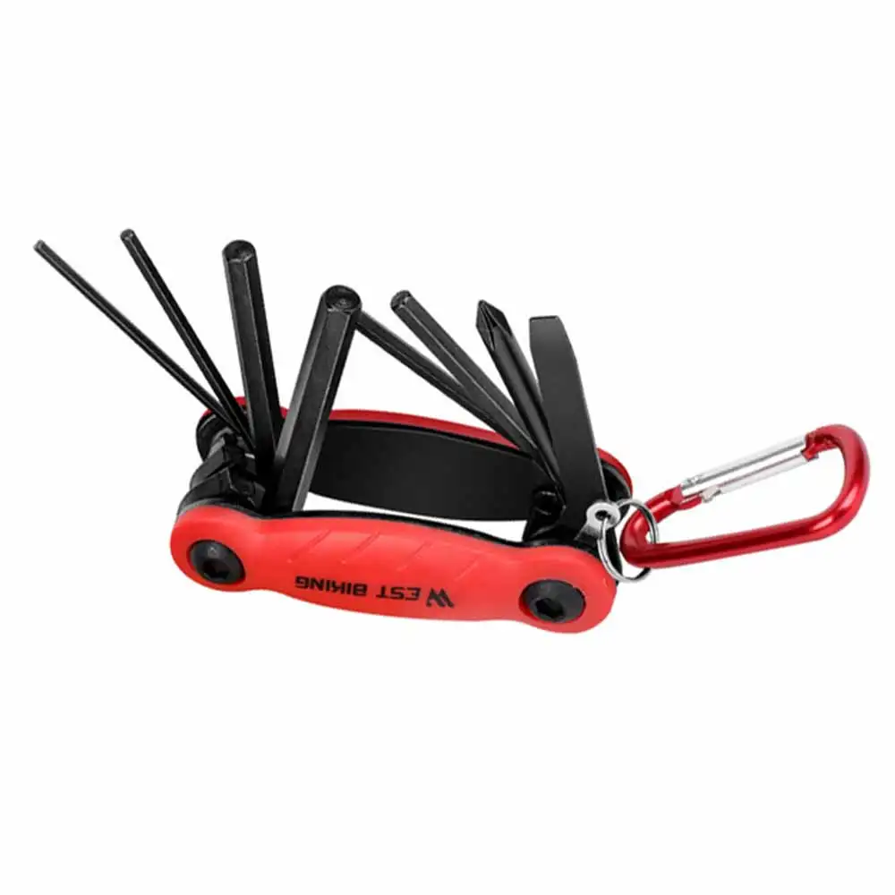 

WEST BIKING Bike Tools 8 In 1 S2 Alloy Steel Hexagon Wrench Screwdrivers Bike Repair Maintenance Tools For Mountain Bicycle