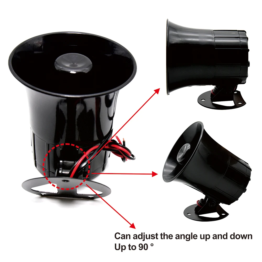 Громкий автомобильный звуковой сигнал 3 тона дБ