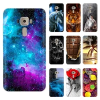fundas silicone cover for asus zenfone 3 ze520kl case cute animal bumper for asus ze520kl ze520 kl tpu coque 5 2 phone case