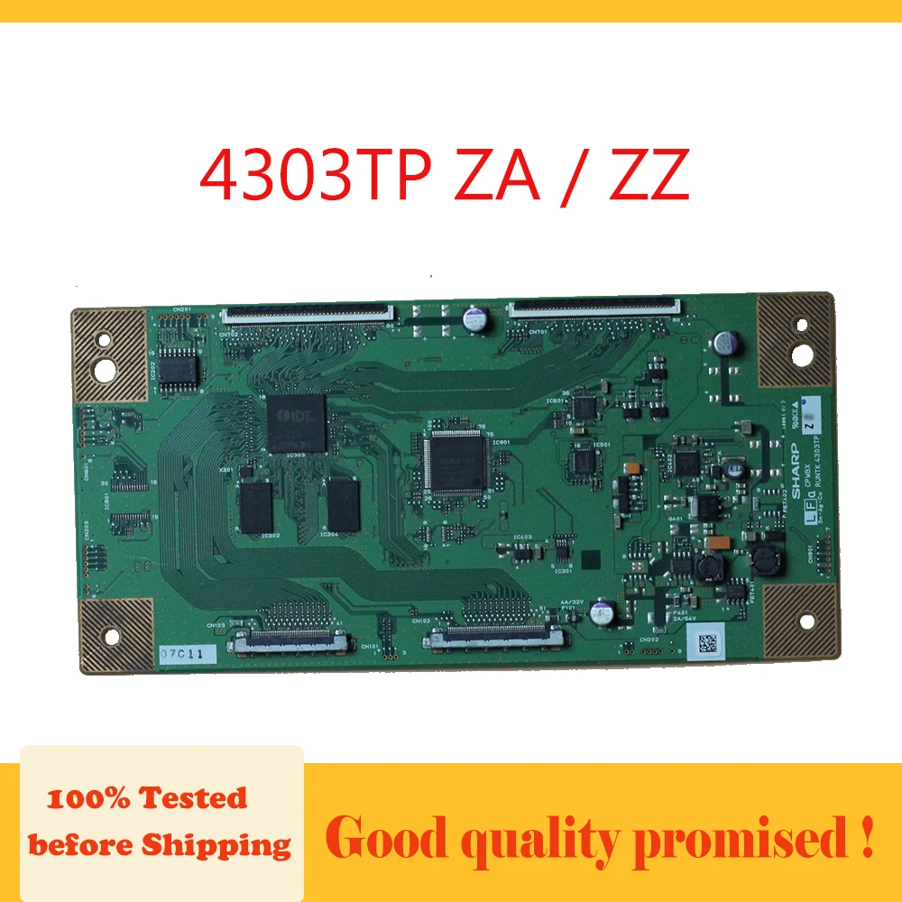 CPWBX RUNTK 4303TP ZA ZZ оригинальная логическая плата для SHARP T-CON CPWBXRUNTK LK600D3LA3K 100%