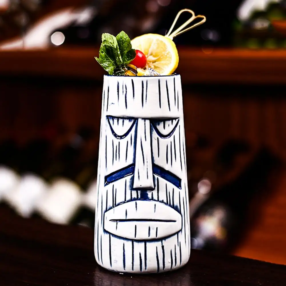 Многофункциональная креативная Гавайская чашка Tiki Коктейльная стеклянная