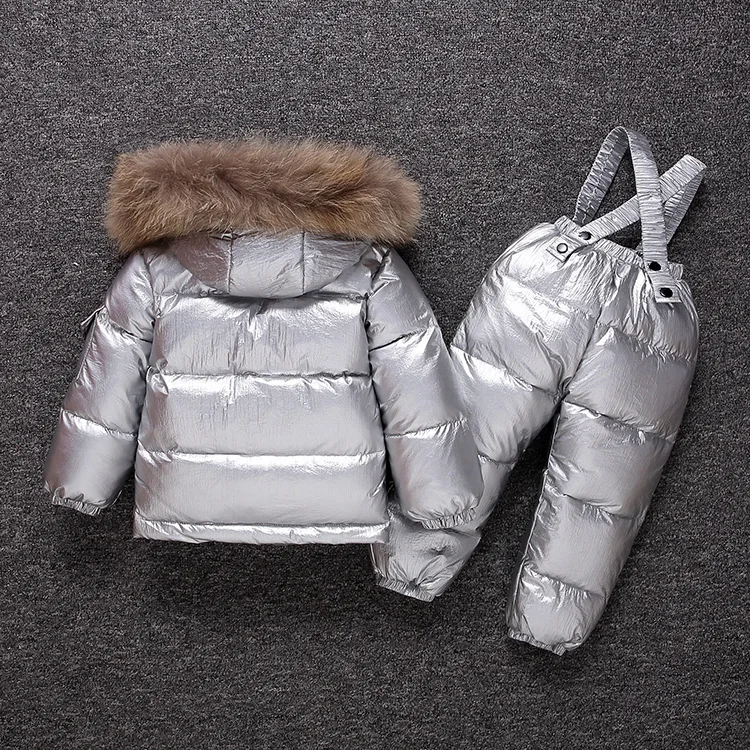 От 2 до 7 лет для маленьких мальчиков и девочек пальто с натуральным мехом