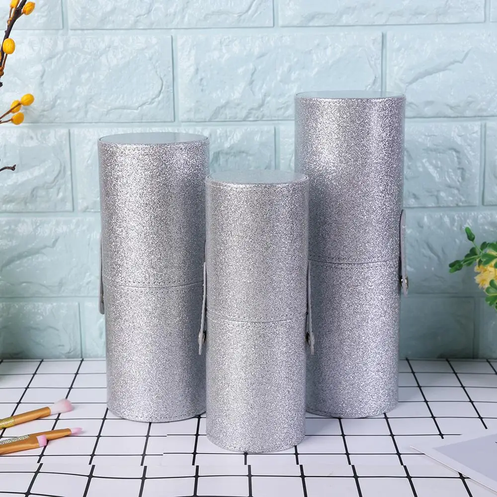 Портативные дорожные кисти для макияжа Круглый держатель ручки косметический