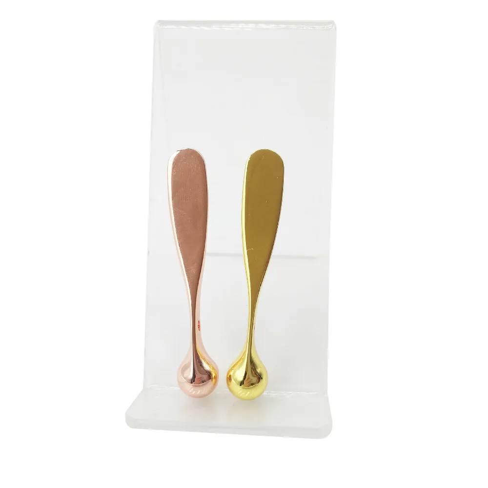 

Anti Wrinkle Eye Cream Applicator Mixing Spatulas Preminum Metal Face Mask Spoon Sticks Eye Cream Massage Sticks Beauty Scoop