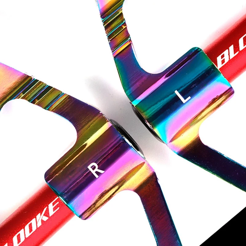 

BLOOKE Mountain Bike Pedals Colorful Lightweight Skid Proof Bearing Pedals Cycling Pedals Universal