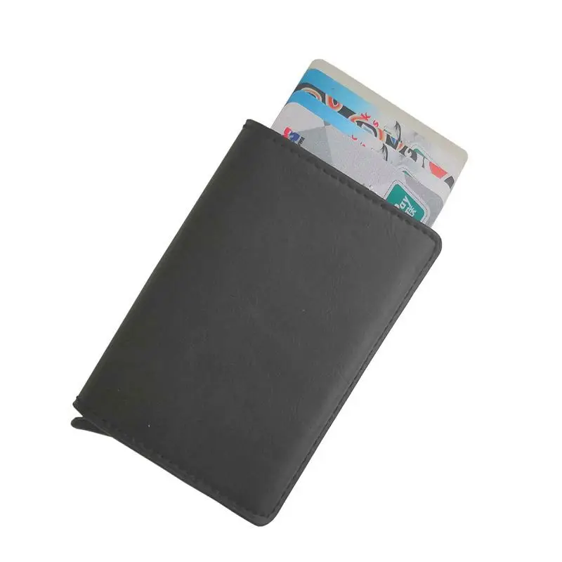Новой кредитной держатель для карт Для мужчин женщин Автоматический алюминиевый