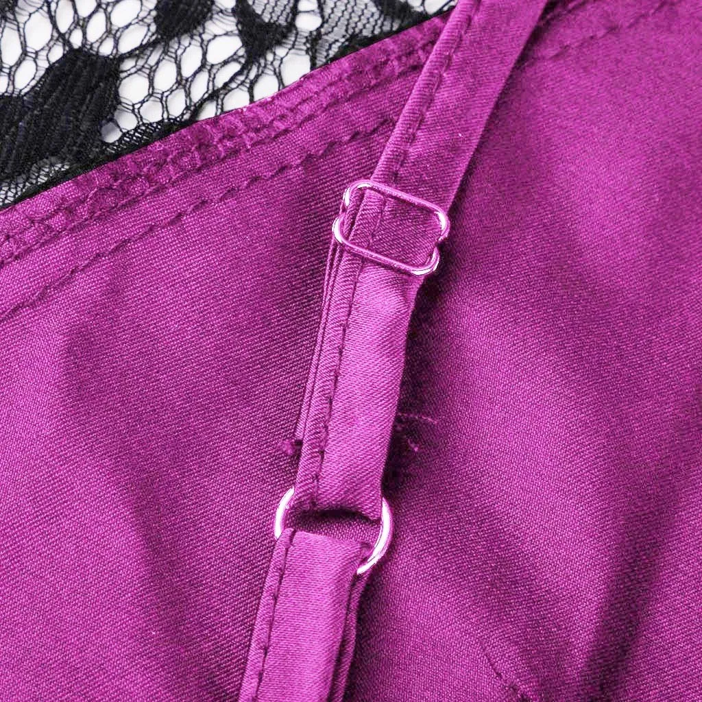 

Night Dress Spaghetti Strap Lace Pajama Set Sleeveless Trim Pyjamas Sleep Shorts Set Pijama Suit Sleepwear Women Sexy Nighties
