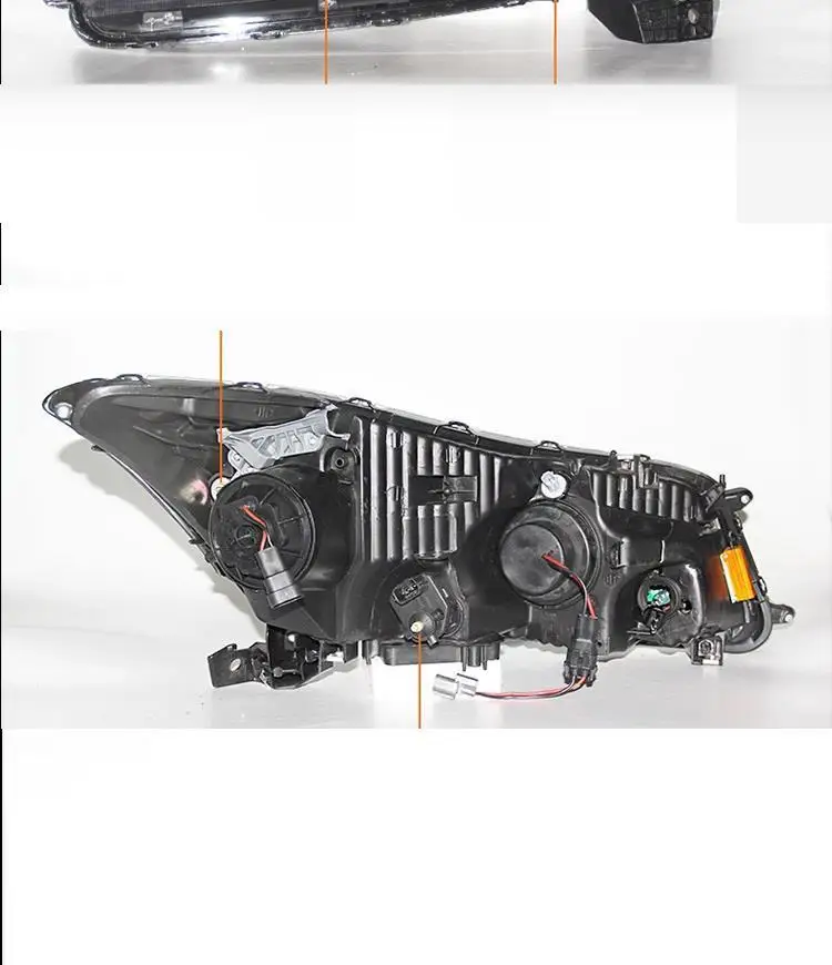 Наружные Drl Luces Assessoires Neblineros Led Para Авто Cob дневные ходовые фары автомобильные фары в сборе 08 для Honda Accord
