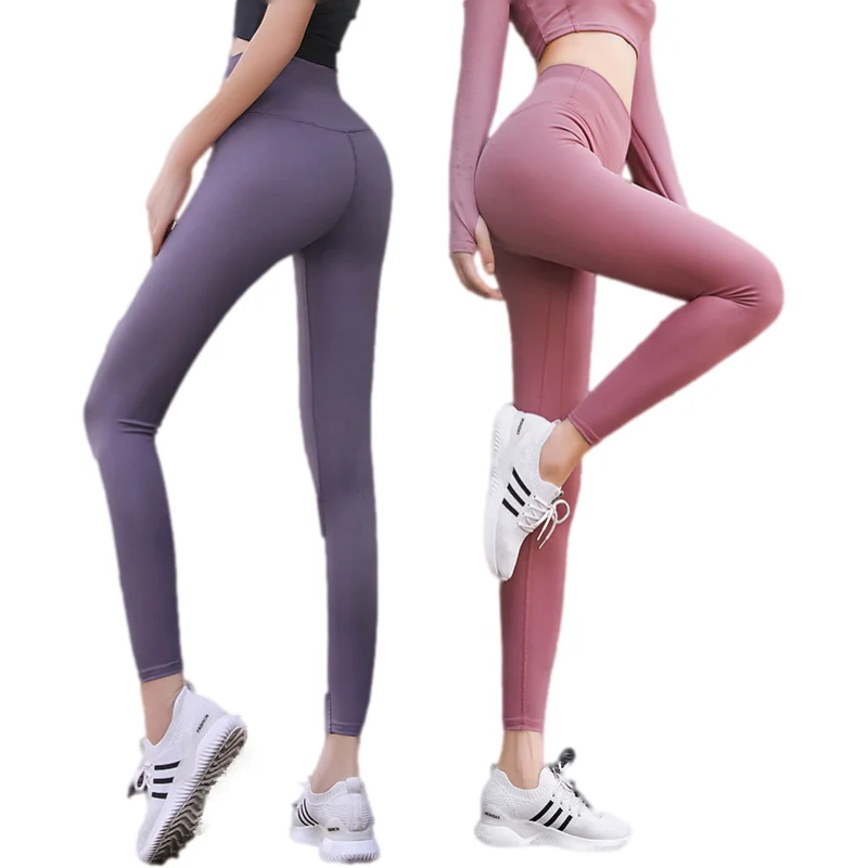 

Women's Yoga Fitness Pants Running Sports Tights Stretch High Waist Trousers Elasticity Drawers