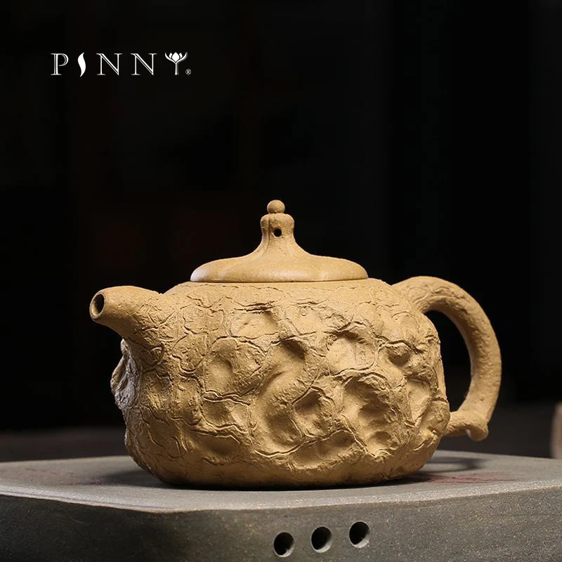 PINNY 200 мл Yixing фиолетовая глина Гонг Чун чайный горшок ручной работы один и две