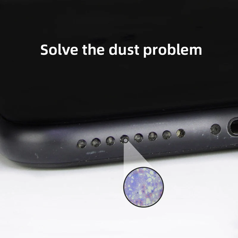 8 шт. пылезащитные металлические наклейки для IPhone 12 Pro Max | Мобильные телефоны и