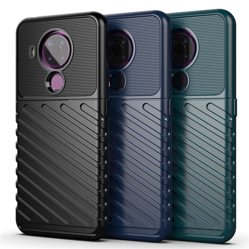rugged fiber shield cover for nokia 5 4 case bumper full cover back case for nokia 5 4 3 4 2 4 8 3 5 3 1 3 case for nokia 5 4 free global shipping