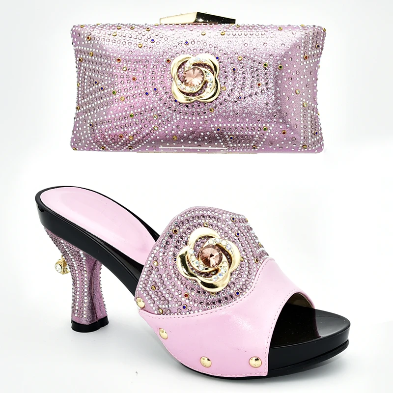 Золотистая женская модель африканская Женская подходящая итальянская обувь