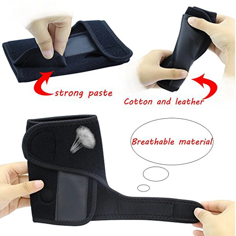 1 пара поддержки запястья BYEPAIN фиксатор для поддержка туннеля тендонита