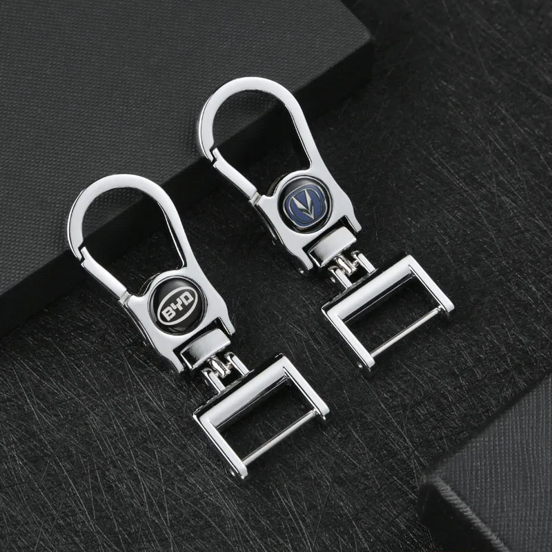 

1pc Car Metal Keychain Press Key Chain for Audi Tt Fonos A3 8p A1 A5 A4 B8 8v B7 Accessories Key Rings Keyring Lanyard for Keys