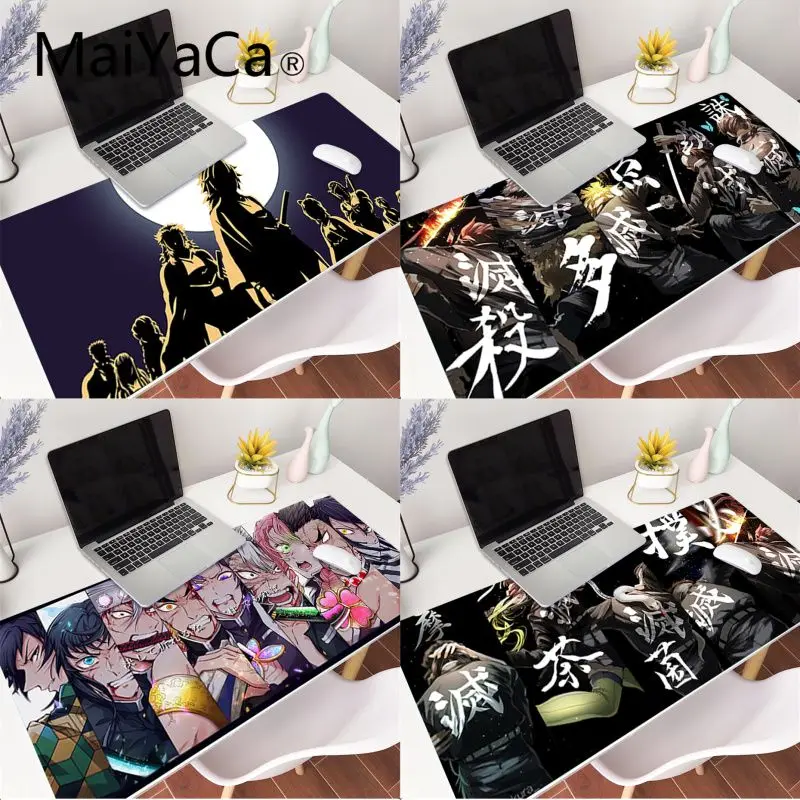 

Мягкий коврик для мыши MaiYaCa Demon Slayer Kimetsu No Yaiba, в стиле аниме, 700x300 мм, для overwatch/cs go