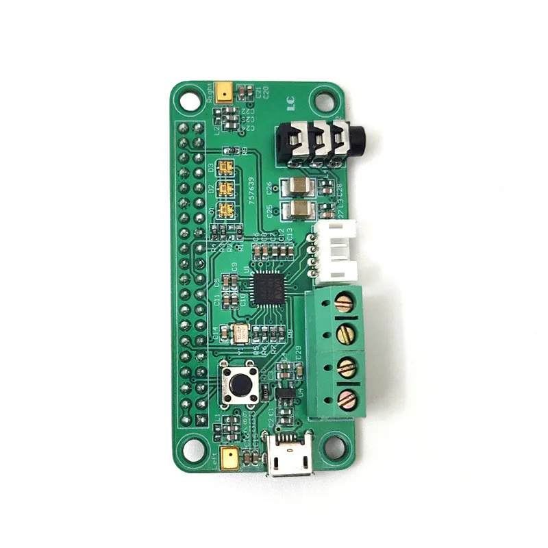 

WM8960 Audio Decoding Module Smart Voice Recognition Dual Microphone Smart Speaker DIY High Fidelity Sound Card Stereo Codec