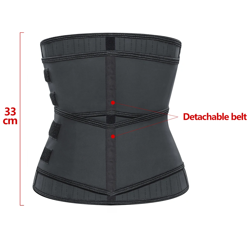 Удлиненный латексный тренажер для талии боди-шейпер Корректирующее белье