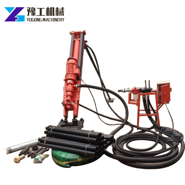 Self Propelled aock blasthole drilling rig anchoring tunnel boring machine air/pneumatic dth | Инструменты