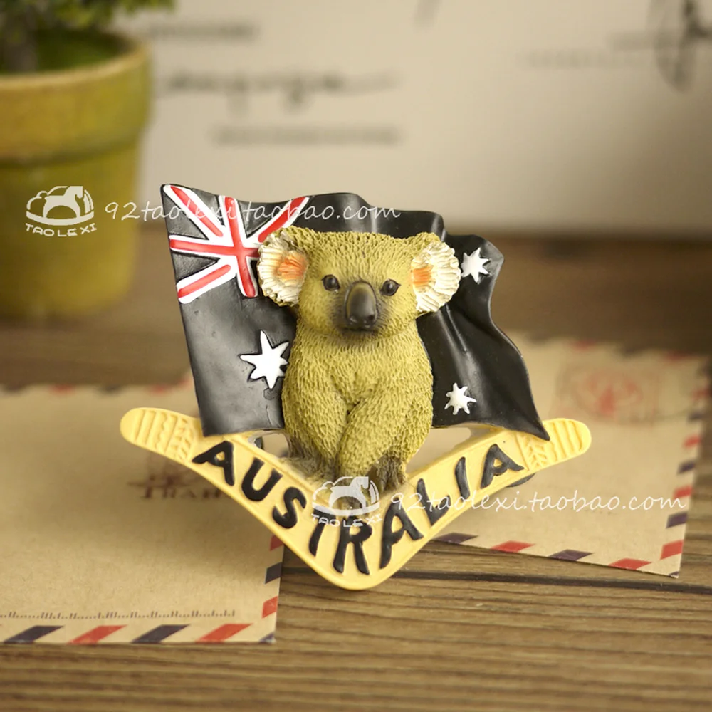 Магниты на холодильник Канада Австралия Новая Зеландия Сидней коала кенгуру