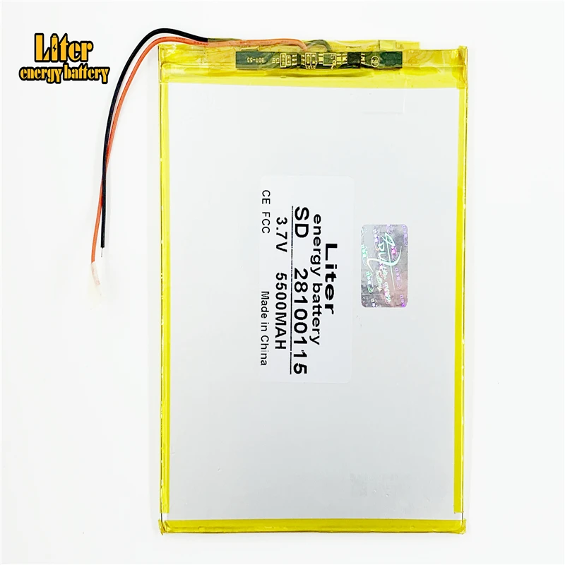 3 7 V 5500 mah аккумулятор для планшета брендовый планшетный gm литий полимерный 28100115 MP3