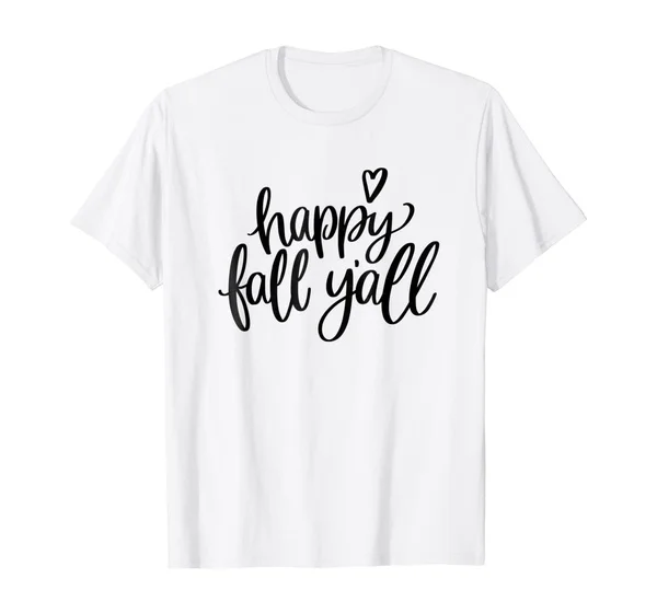 

Happy Fall Y'all Tshirt, Fall, Autumn T-shirt