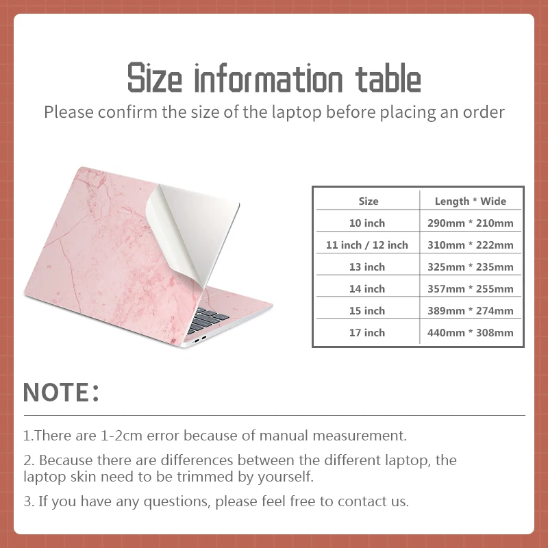 Мраморная Обложка для ноутбука наклейки скины виниловая пленка Ins декоративная