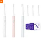Электрическая зубная щетка Xiaomi Mijia T100 Mi, 46 г, 2 скорости, отбеливание, уход за полостью рта