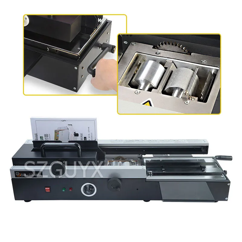 

1200W Commercial manual Automatic binding machine Wireless electric heating files books hot melt adhesive binding machine