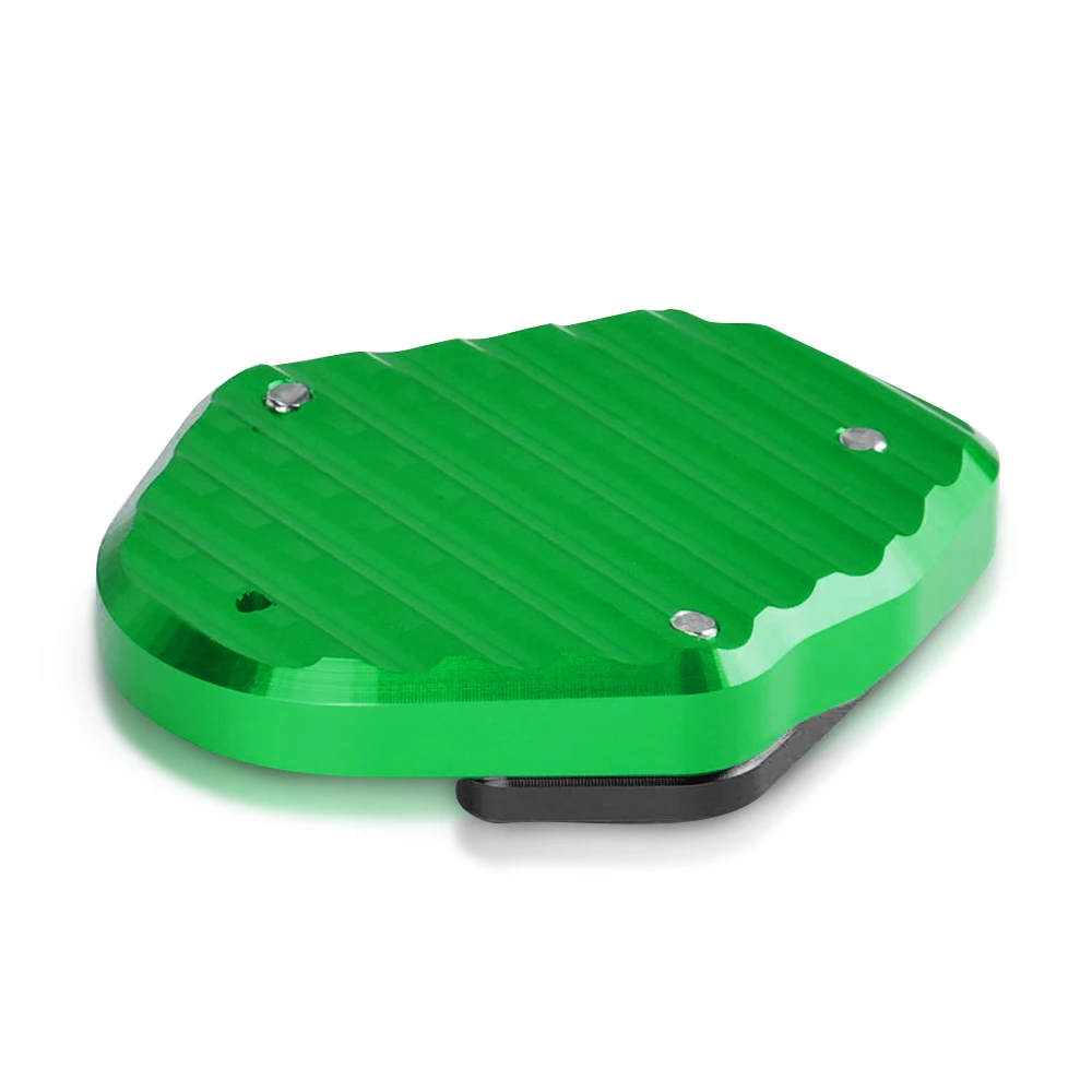 

Side Stand Pad Plate Kickstand Enlarger For kawasaki z400 2018-2020 ninja400 2018-2020 versys650 2010-2019 KLX250 2019-2016
