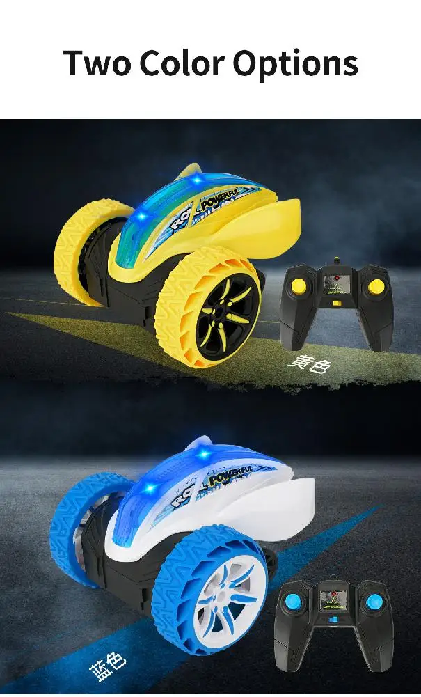 

JJRC Q77 Stunt gyrocar 2.4G 360Degree Rotation Stunt Skip Car with Remote Control Toy