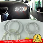 Высокое качество CCFL ангельские глазки комплект Теплый Белый Halo Кольцо для BMW 3 серии E90 E92 E93 M3 2007-2013 Coupe cabriolet Demon Eye