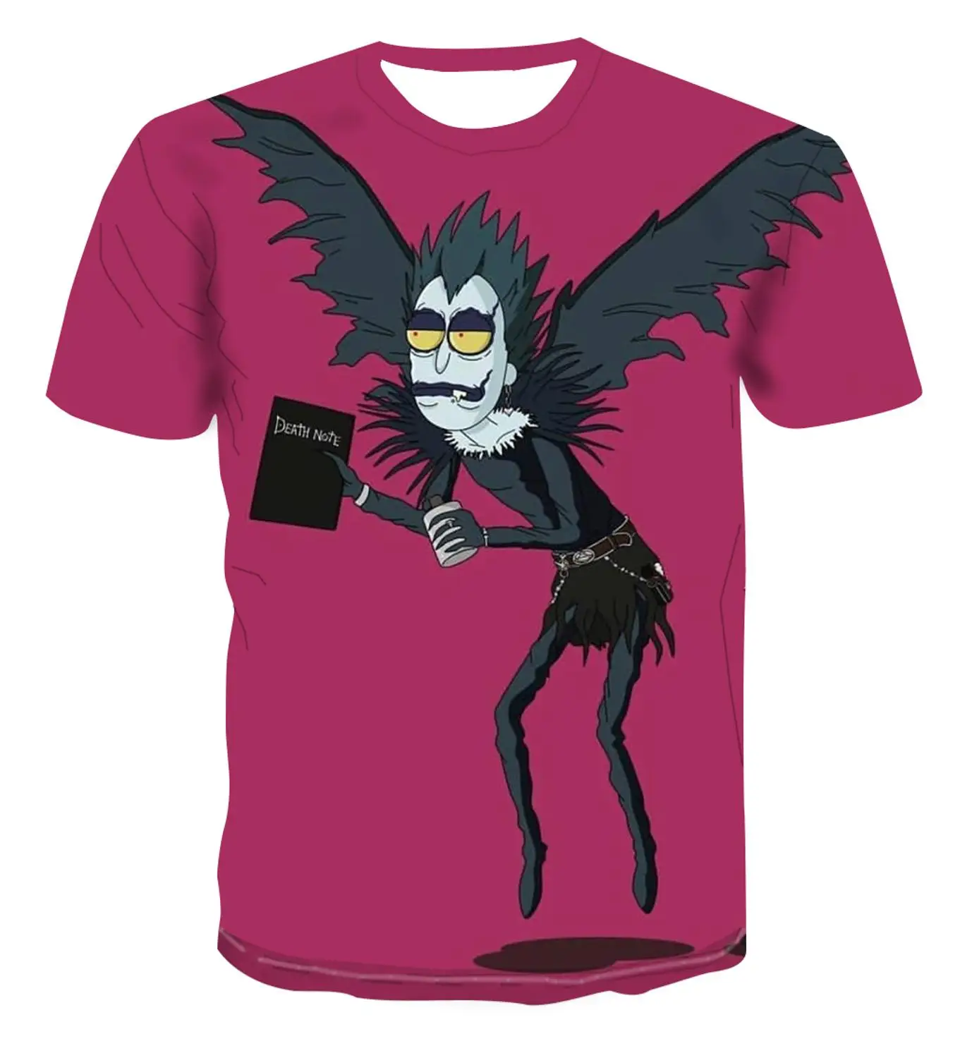 

2020 new selling fashion Rickmotti funny cartoon T-shirt for Men Classic versatile T-shirt beauty hip hop Unisex top for men