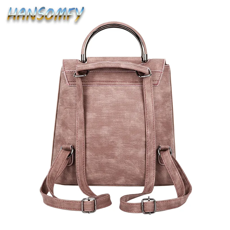 Новинка 2019 женский рюкзак из искусственной кожи многофункциональная ранец