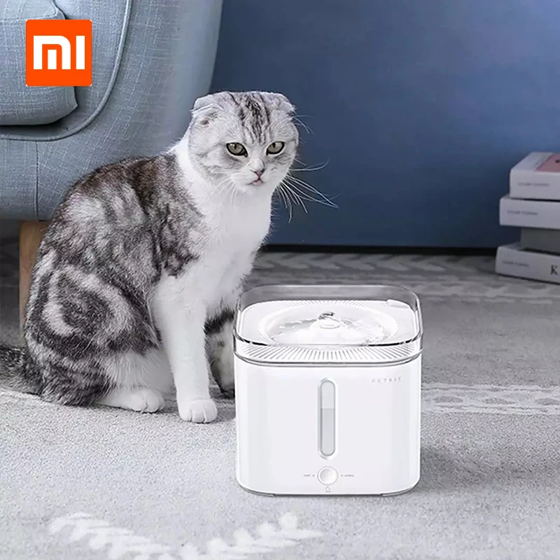 Xiaomi Petkit умный дозатор воды 2 котенок щенок диспенсер для воды для домашних животных кошка Жилая фонтан воды автоматический умный для собачьего питья