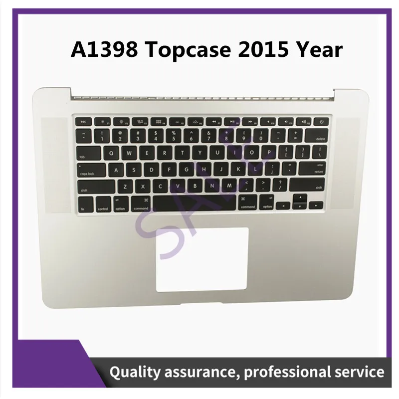 2015 для Macbook Pro 15 &quotA1398 верхний корпус упор ладони + клавиатура Подсветка США