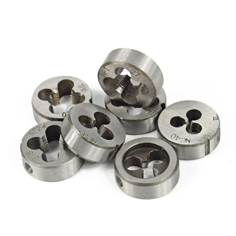 

40Pcs Hand Tools M3-M12 Tap Die Set Screw Thread Metric Taps Wrench Dies Diy Kit Wrench Screw Threading
