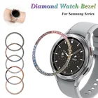 Бриллиантовая рамка для часов Samsung Galaxy Watch 4 Classic 42 46 мм, Роскошная рамка для Galaxy Watch 42 46 мм Gear S3, аксессуары сделай сам
