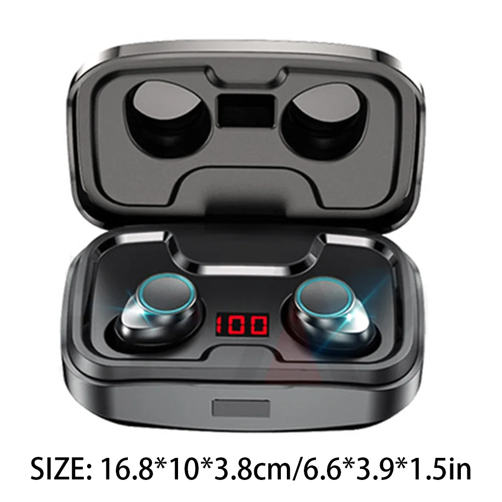 

TWS Wireless Earbuds Bluetooth Earphones Stereo In-Ear Earbuds X10 Sports Waterproof Headsets With Microphone Charging Box