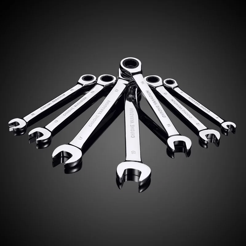 Набор гаечных ключей с храповым механизмом ручные инструменты гаечный ключ 72T