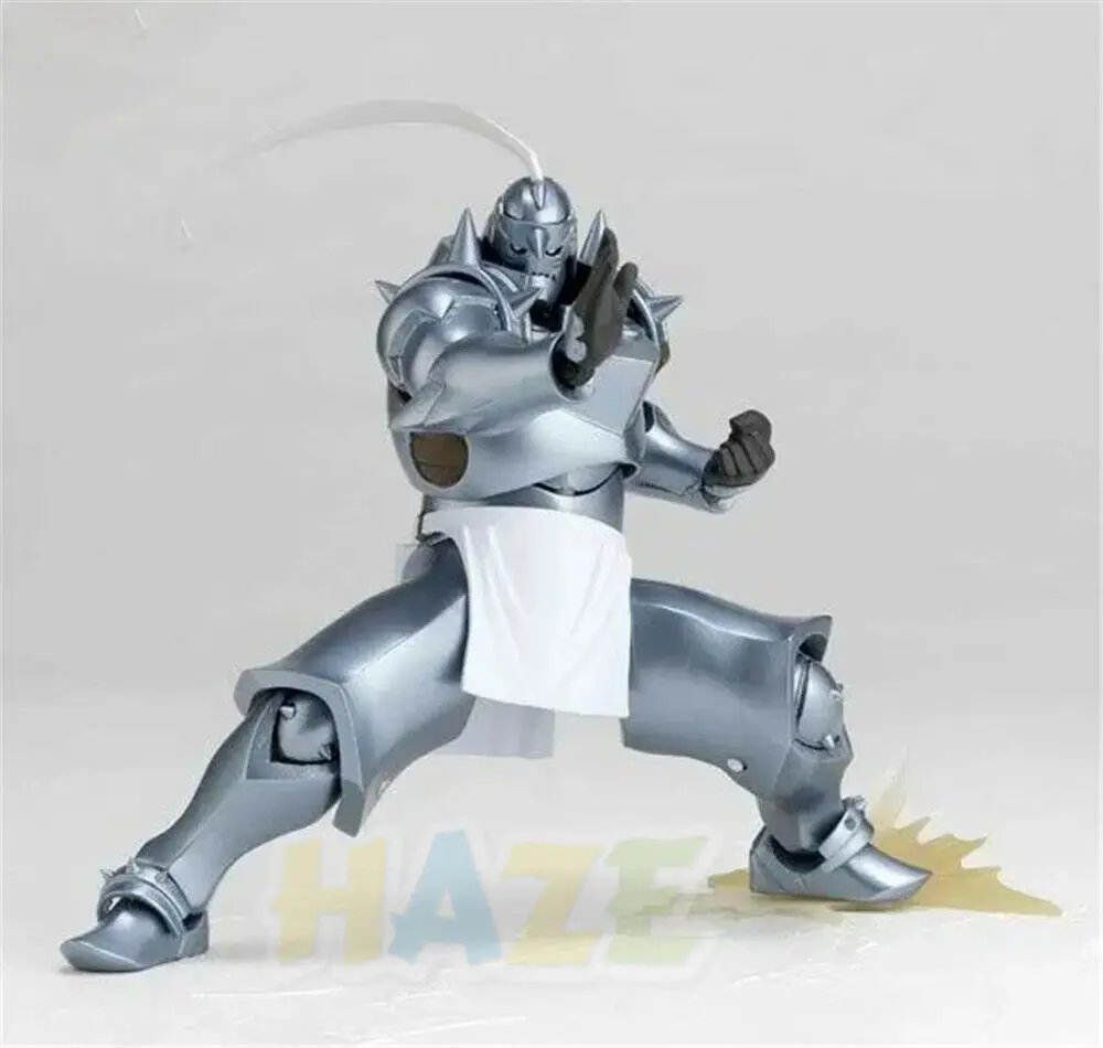 Знаменитая аниме Fullmetal Alchemist Альфонс Элрик 6 дюймов ПВХ подвижная экшн Фигурка