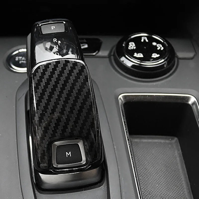 Углеродного волокна центрального Управление чехол для рычага переключения