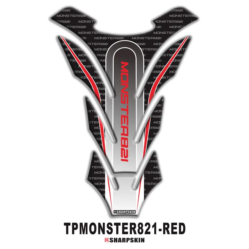 Новая мотоциклетная 3D крышка рыбьей кости наклейка на топливный бак