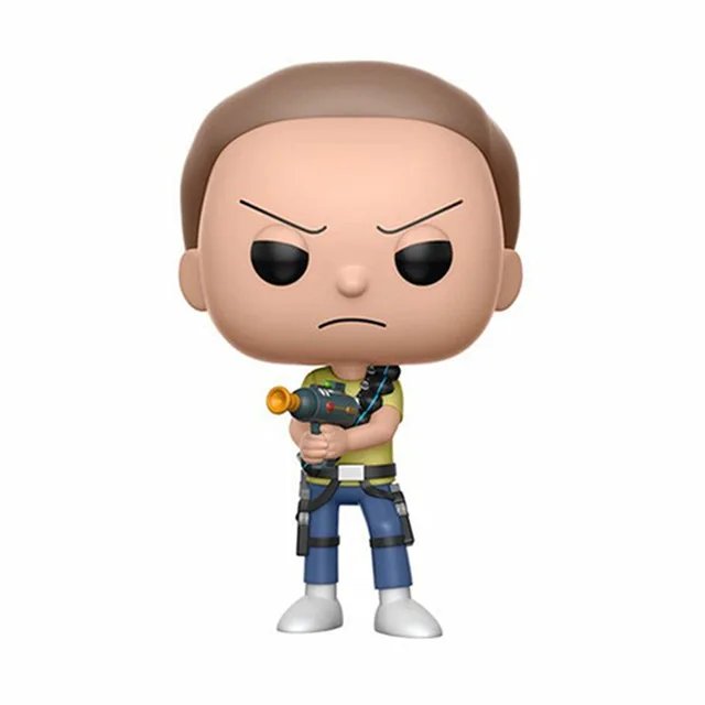 no box 173 Funko POP Рик и Морти Огуречный пистолет лазер cannon 10 см Фигурки игрушки виниловые куклы для коллекции Аниме фигурки - Цвет: no box 173