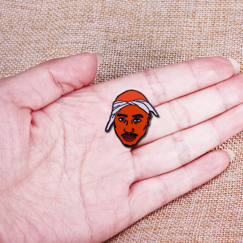 Тупак шакюр Pin 2pac Thug Life хип-хоп подарок | Украшения и аксессуары