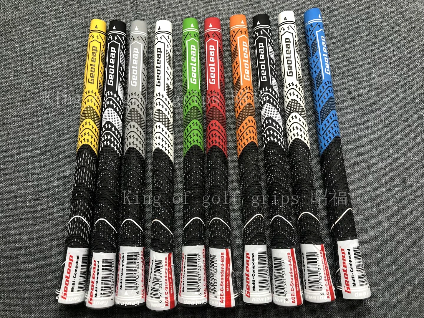 10 шт. Geoleap захват гольф-клуба резиновая хлопчатобумажная пряжа для мужчин и