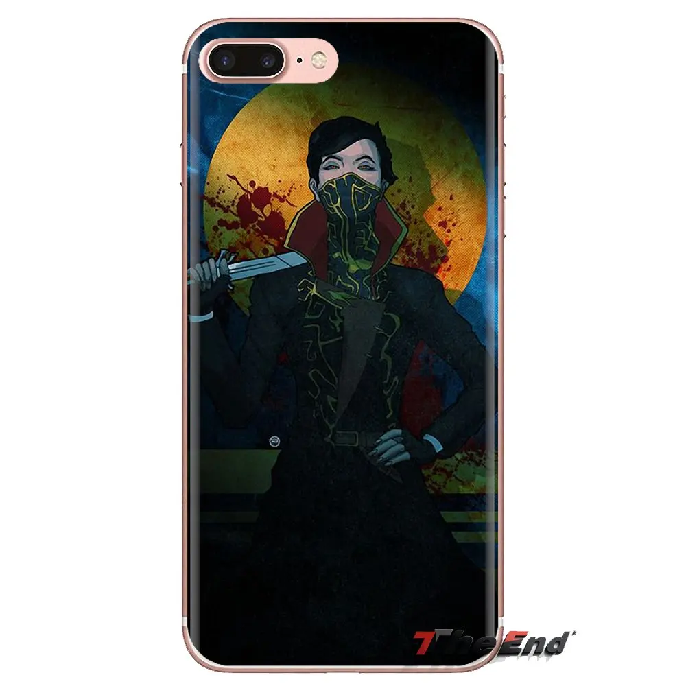 Soft Shell Cover For Huawei G7 G8 P7 P8 P9 P10 P20 P30 Lite Mini Pro P Smart Plus 2017 2018 2019 Game dishonored 2 Emily Kaldwin |