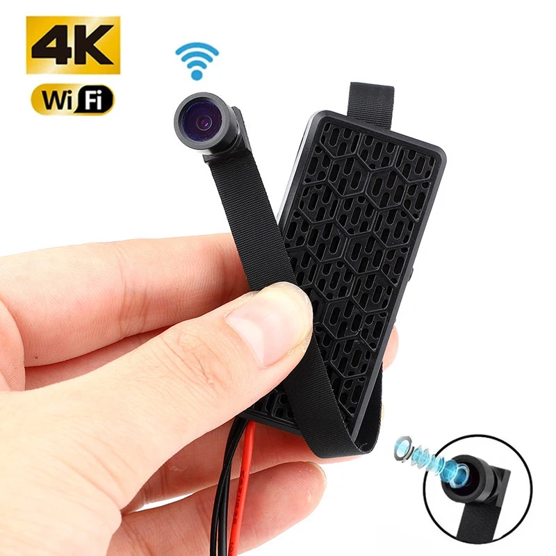 HD 4K 1080P Портативная Wi-Fi IP мини-камера P2P беспроводная микро веб-камера видеокамера
